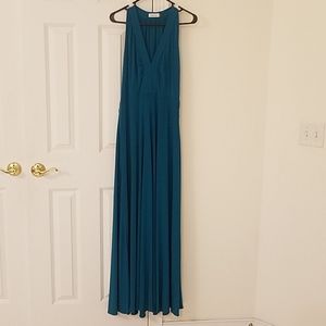 Calvin Klein dress size 10 teal Jersey